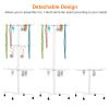 3-Tier Metal Jewelry Rack 30-Hook Necklaces Bracelets Display Stand Organizer Spinning Tower Holder