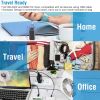 3 Packs 4-Port USB Wall Charger USB Hub Charger Wall Power Charging Plug Adapter Fit For Samsung Galaxy S9/S8
