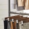 2 Tier Garment Rack with 3 Drawer Closet Organizer ; Gray