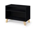 Livia Multi Purpose Changing Table Black/Natural