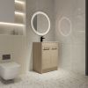 24 Inch Bathroom Cabinet With Sink; Soft Close Doors; (KD-Packing); BVB05224PLO