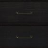 Rustic Farmhouse Style Solid Pine Wood Seven-Drawer Dresser for Living Room, Bedroom, Coffee