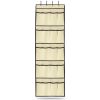 Over the Door Shoes Rack 20-Pocket Organizer 5-Layer Hanging Storage Shelf