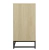 Storage Cabinet with Glass Door, Sideboard Buffet Cabinet for Kitchen,Dining Room