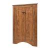 Triangle Bathroom Storage Cabinet with Adjustable Shelves;  Freestanding Floor Cabinet for Home Kitchen