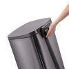 13.2 Gallon Trash Can;  Rectangular Step On Kitchen Trash Can